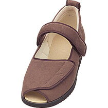 【お取寄せ品】 徳武産業　あゆみ　オープンマジックII　ブラウン　M（22．0−22．5cm）　両足　1015　1セット（1足） 【送料無料】