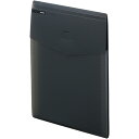 【お取寄せ品】 リヒトラブ soeru スリムドキュメントファイル(タテ型) A4 5ポケット スモークブラック A-8710-24 1セット(5冊)