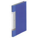 リヒトラブ リクエスト クリヤーブック A4タテ 20ポケット 背幅16mm 青 G3201−8 1セット(10冊)