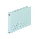 コクヨ 伝票用フラットファイル 振替伝票サイズ 2穴 150枚収容 背幅18mm 青 フ−46 1セット(10冊)