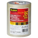 3M スコッチ 透明粘着テープ 24mm×35m 500-3-2435-5P 1セット(50巻:5巻×10パック) 【送料無料】