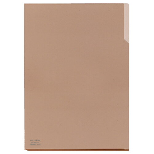 楽天ぱーそなるたのめーる【お取寄せ品】 コクヨ　クリヤーホルダー10（テン）　A4　茶　フ－T750－9　1セット（5枚）