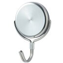 ミツヤ ステンレスボディ パワーマグネットフック フラット 耐荷重12kg シルバー PMH-SUS12 1セット(5個) 【送料無料】