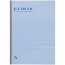 TANOSEE ノートブック A4 B罫6mm 40枚 1セット(10冊)