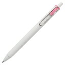 三菱鉛筆 ゲルインクボールペン ユニボール ワン 0.38mm ライトピンク (軸色:オフホワイト) UMNS38.51 1セット(10本)(3)