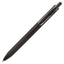 三菱鉛筆 ゲルインクボールペン ユニボール ワン 0.5mm 黒 (軸色:黒) UMNS05BK.24 1セット(10本)