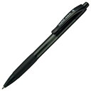 TANOSEE　ノック式油性ボールペン（なめらかインク）　0．7mm　黒　1セット（10本） その1