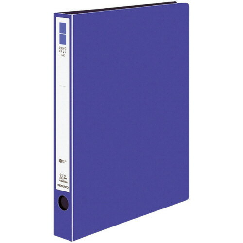 【お取寄せ品】 コクヨ　リングファイル（ER・PP表紙）　A4タテ　2穴　220枚収容　背幅39mm　紫　フ－UR430NV　1セット（10冊） 【送料無料】