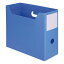 「TANOSEE　PP製ボックスファイル（組み立て式）　A4ヨコ　ブルー　1セット（10個）」を見る