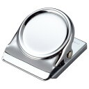 TANOSEE マグネットクリップ M シルバー 1セット(10個)(3)