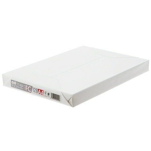 TANOSEE　αエコペーパー　タイプFC　A4　特厚口　128g　1セット（1200枚：200枚×6冊） 【送料無料】