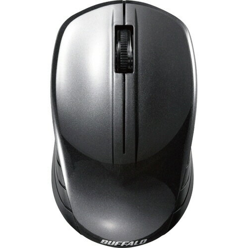 バッファロー　無線　BlueLED　3ボタン　スタンダードマウス　ブラック　BSMBW107BK　1セット（10個） 【送料無料】