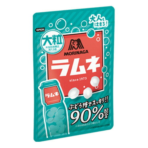 ●10パックセットです。●ソーダのような清涼感を味わえ、噛むと「シュワ〜」とお口の中で広がる発泡感が特徴です。●ボトルラムネと同じ味わいで、1粒の大きさが約1.5倍になり食べ応えアップ。●ポイポイ食べられ大人もはまる美味しさ。●種類／ラムネ●内容量／41g●カロリー／153kcal●栄養成分／たんぱく質：0g、脂質：0.5g、炭水化物：37.0g、食塩相当量：0g●原材料／［原材料］ぶどう糖、タピオカでん粉、ミルクカルシウム　［添加物］酸味料、乳化剤、香料、（一部に乳成分・ゼラチンを含む）●表示すべきアレルギー項目／乳、ゼラチン●賞味期限／商品の発送時点で、賞味期限まで残り120日以上の商品をお届けします。●注意事項／小麦・卵を含む製品と共通の設備で製造しています。●原産国／日本●1セット＝10パック※内容量、カロリー・栄養成分は1パックあたり。※メーカー都合により、パッケージデザインおよび仕様が変更になる場合がございます。●メーカー／森永製菓●型番／5459●JANコード／4902888232374※メーカー都合によりパッケージ・仕様等が予告なく変更される場合がございます。ご了承ください。本商品は自社サイトでも販売しているため、ご注文のタイミングにより、発送までにお時間をいただいたり、やむをえずキャンセルさせていただく場合がございます。※沖縄へのお届けは別途1650円(税込)の送料がかかります。