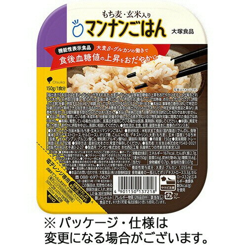 【お取寄せ品】 大塚食品 マンナンヒカリ もち麦玄米マンナンごはん 150g 1ケース（24食） 【送料無料】