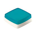 【お取寄せ品】 シヤチハタ 印マット付朱肉 シクオス 30号 ターコイズブルー MGM−30/H−3 1セット(10個) 【送料無料】
