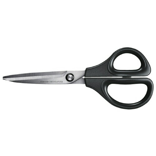 【お取寄せ品】 コクヨ　ハサミ（サクサ）　ストレート刃　刃渡り65mm　ブラック　HSM−110D　1セット（10本） 【送料無料】