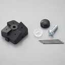 【お取寄せ品】 光 パンチングボードパーツ 石膏ボード用 止め具セット 黒 (4組入/パック) PBST-1 1セット(5パック)