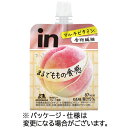 【お取寄せ品】 森永製菓 inゼリー フルーツ食感 もも 150g 1ケース(36パック) 【送料無料】