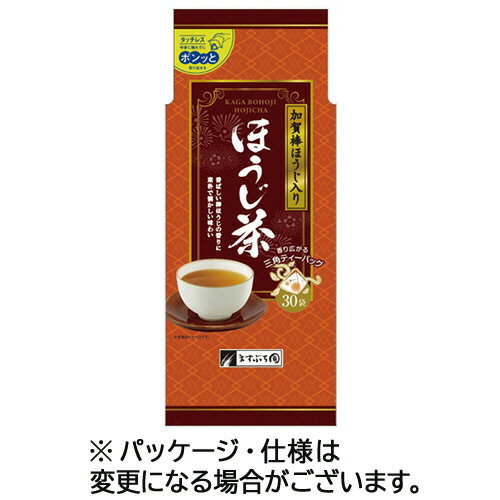 ますぶち園　加賀棒ほうじ茶入りほうじ茶ティーバッグ　1セット（90バッグ：30バッグ×3パック）