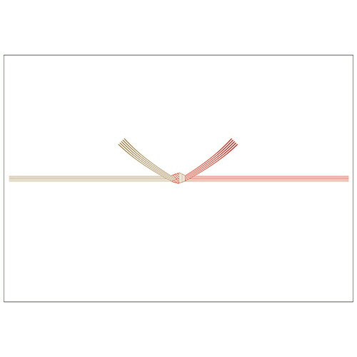 【お取寄せ品】 ササガワ タカ印 のし紙 祝 五本結切 のし無し 京(お見舞い用) A5判 65g/m2 2−519 1セット(500枚:100枚×5冊) 【送料無料】