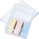 【お取寄せ品】 ナカバヤシ キャパティソリッド Lスクエア フタ付 146×106×56mm CSD−BR3F 1セット(20個) 【送料無料】