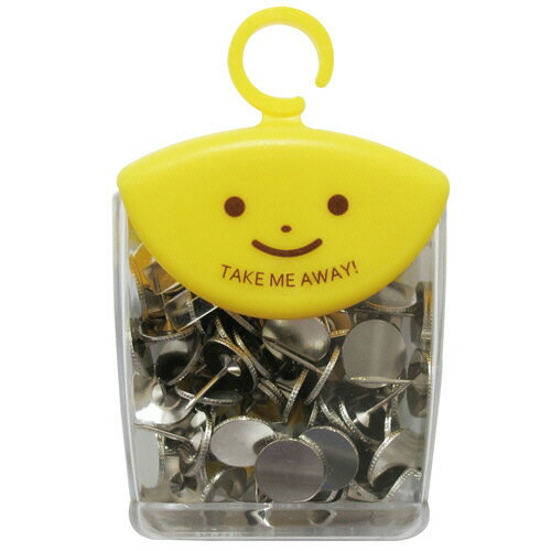 【お取寄せ品】 ミツヤ ツレテッテ シルバー足長画鋲 TM−1−L 1セット(400本:80本×5ケース)