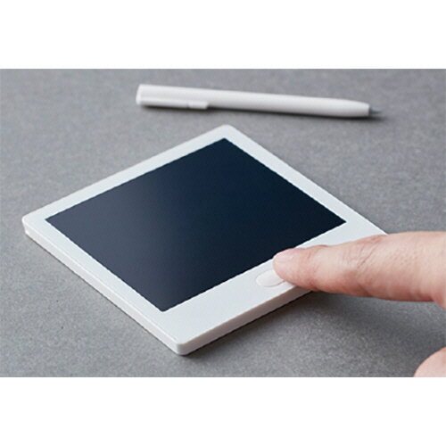 キングジム　電子メモパッド　ブギーボード　ホワイト　BB－12－W　1セット（12台） 【送料無料】