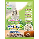 【お取寄せ品】 デオトイレ 飛び散らない針葉樹の消臭・抗菌チップ 4L 1セット(4パック) 【送料無料】
