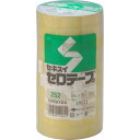 【お取寄せ品】 積水化学工業 セロテープ No.252 18mm×35m C252X24 1セット(200巻:10巻×20パック) 【送料無料】