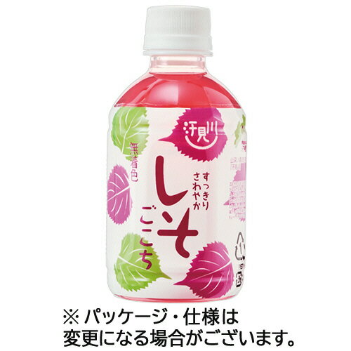 【12本】さめうらフーズ　すっきりさわやかしそごこち　280mL　ペットボトル　1ケース（12本）