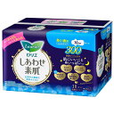 花王 ロリエ しあわせ素肌 ふんわりタイプ 多い夜用30cm 羽つき 1セット(180個:10個×18パック) 【送料無料】