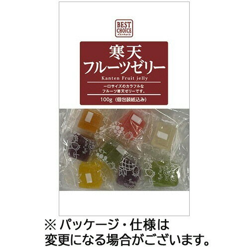 【お取寄せ品】 ラマン ベストチョイス 寒天フルーツゼリー 100g 1セット（15パック）