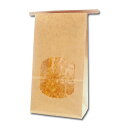 【お取寄せ品】 シモジマ HEIKO 紙袋 窓付角底袋(内側ラミネート) ワイヤー付 12−6 未晒無地 全ラミ #004083501 1セット(1000枚:1...