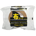 スリオンテック 布テープ No.343720 75mm×25m 厚み0.24mm No.343720−75x25 1セット(24巻) 【送料無料】