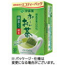 伊藤園 おーいお茶 抹茶入り緑茶 エコティーバッグ 1セット(60バッグ:20バッグ×3箱)