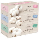エリエール コットンフィールティシュー 150組/箱 48箱(3箱×16パック) 大王製紙(3)