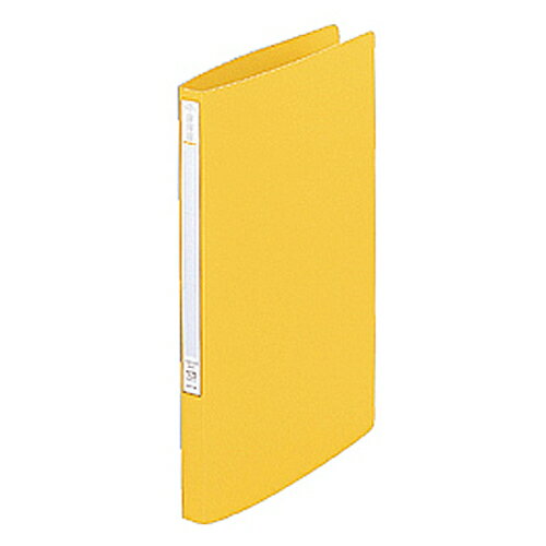 【お取寄せ品】 リヒトラブ　スーパーパンチレスファイル　A4タテ　120枚収容　背幅20mm　黄　F−347U−5..