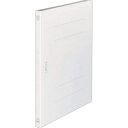 ライオン事務器 フラットファイル(環境) 樹脂押え具 A4タテ 150枚収容 背幅18mm 無着色 A-511KA4S 1セット(10冊)