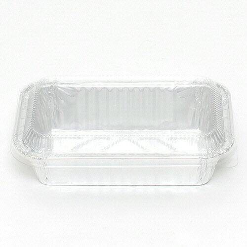 【お取寄せ品】 シモジマ　製菓資材　フタ付アルミトレイ　AL−7　220cc　1セット（500枚：5枚×100パック） 【送料無料】