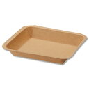 【お取寄せ品】 シモジマ HEIKO 食品容器 クラフトフードトレー 15−17 #004500022 1セット(600枚:50枚×12パック) 【...