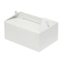 【お取寄せ品】 シモジマ SWAN 手提ケーキ箱 大 6〜7個用 #004259916 1セット(300枚:25枚×12パック) 【送料無料】