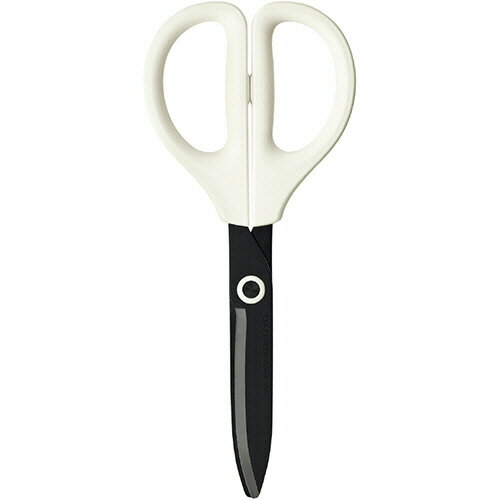 【お取寄せ品】 コクヨ 洗えるハサミ(サクサ) キッチン・食洗機対応 ハイブリッドアーチ刃 刃渡り65mm ホワイト ハサ−F430W 1セット(1...