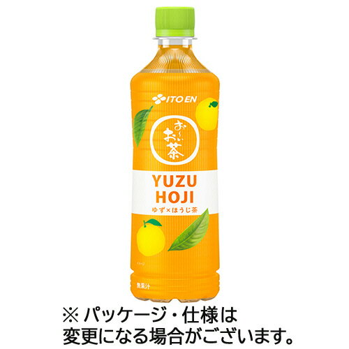 【お取寄せ品】 伊藤園　おーいお茶　ゆず×ほうじ茶　YUZU　HOJI　600mL　ペットボトル　1ケース（24本）