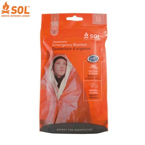 Rakuten - SOL ヒートシート エマージェンシーブランケット 1人用 716004 O-12132 国内正規品