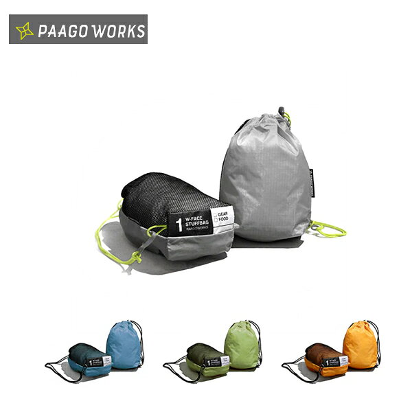 [PAAGO WORKS] パーゴワークス W-FACE スタッフバッグ 1 US005 国内正規品