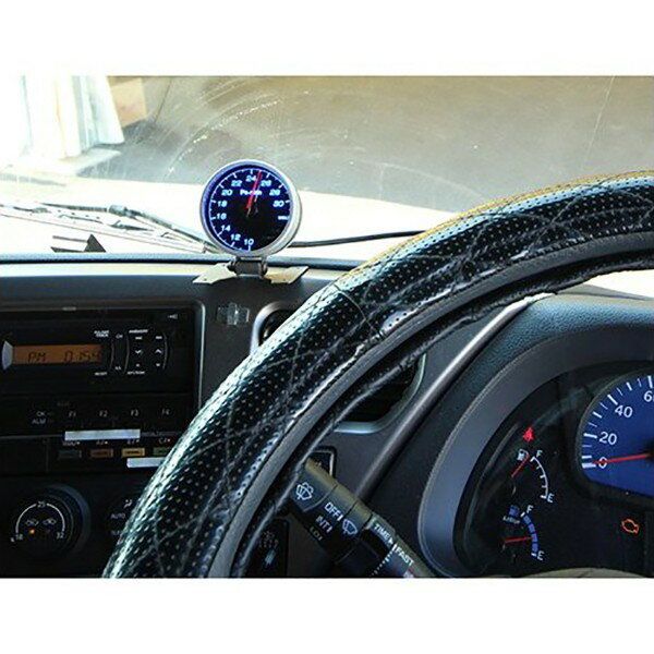 電圧計車アナログ電圧メーターボルテージメーター12V24V
