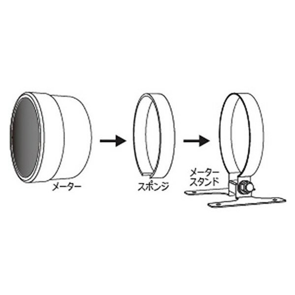 電圧計車アナログ電圧メーターボルテージメーター12V24V