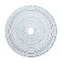 タコグラフチャート紙 回転記録あり 26時間用 120km/h 100枚入 再生紙 赤ライン入 緑箱相当品 丸型