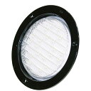 LEDランプ DC12/24V 防水 バックランプ用 白 φ139.5mm 丸型 抵抗器付