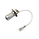 フォグランプ球 H3 LED DC12/24V ホワイト 6000K トラック用品 外装 汎用 交換